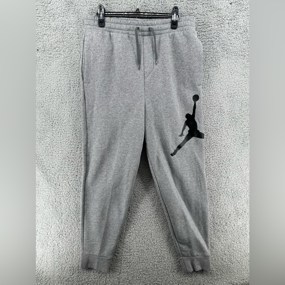 Jordan Jumpman Joggers Cuffed Fleece Sweatpants‎ Men’s Sz Medium- New!